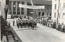 e3.16.Kärntner Sängerbundesfest in Villach am 2.juni.1957,Festzug durch die Stadt