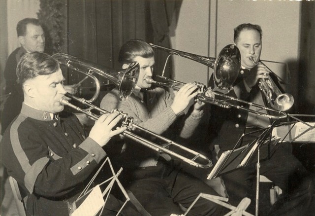 l5.Barbarafeier in der Perschazeche 1960,Stimmungsmusik im Knappensaal